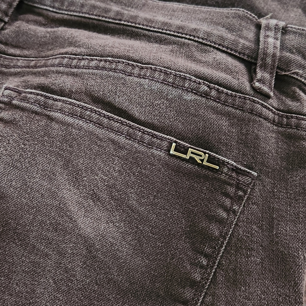 LRL BROWN STRAIGHT LEG JEANS - Picture 7 of 7